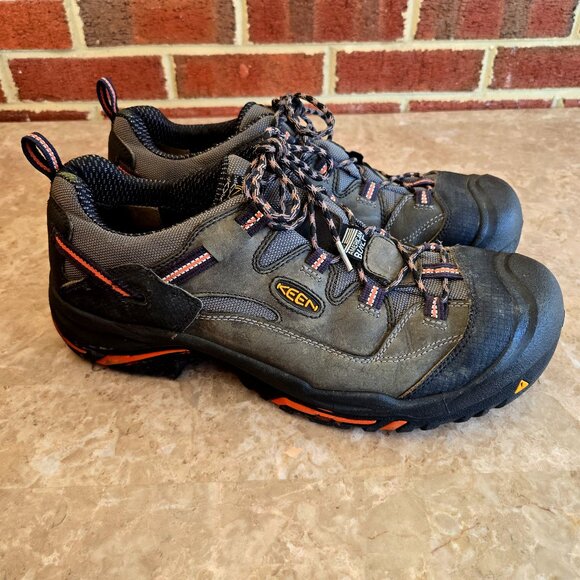 Men’s KEEN Braddock Steel Toe Utility Shoes AMERICAN BUILT Size 13 - Picture 1 of 13